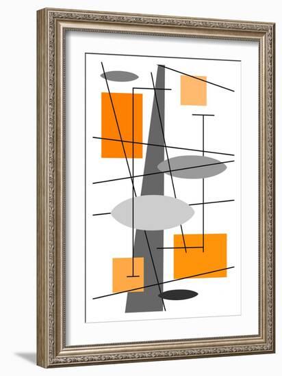 Rauth in Orange-Tonya Newton-Framed Art Print