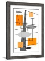 Rauth in Orange-Tonya Newton-Framed Art Print