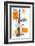 Rauth in Orange-Tonya Newton-Framed Art Print