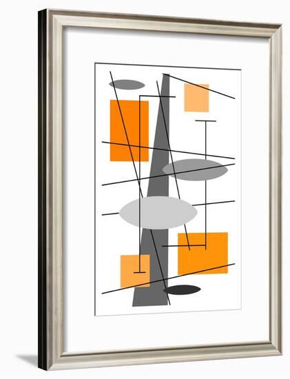 Rauth in Orange-Tonya Newton-Framed Art Print