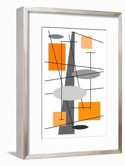 Rauth in Orange-Tonya Newton-Framed Art Print