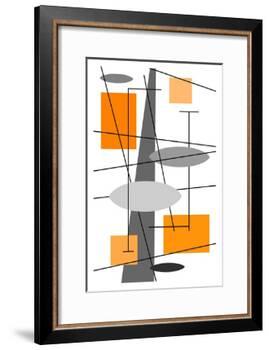 Rauth in Orange-Tonya Newton-Framed Art Print