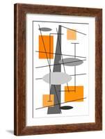 Rauth in Orange-Tonya Newton-Framed Art Print
