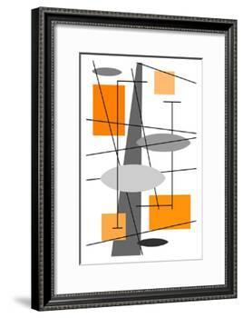 Rauth in Orange-Tonya Newton-Framed Art Print