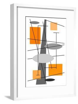 Rauth in Orange-Tonya Newton-Framed Art Print