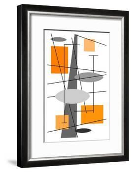 Rauth in Orange-Tonya Newton-Framed Art Print