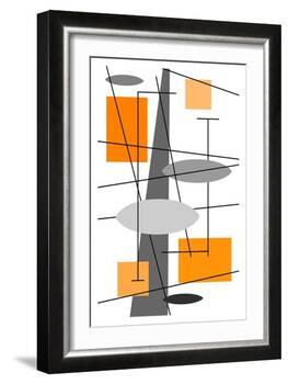 Rauth in Orange-Tonya Newton-Framed Art Print
