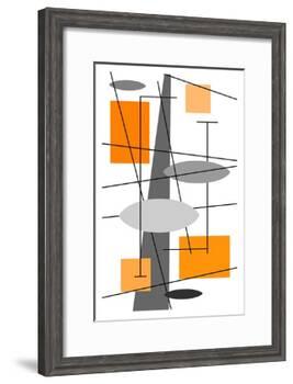 Rauth in Orange-Tonya Newton-Framed Art Print