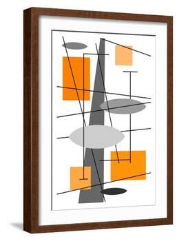 Rauth in Orange-Tonya Newton-Framed Art Print