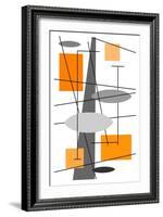Rauth in Orange-Tonya Newton-Framed Art Print