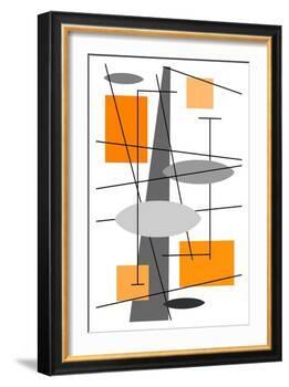 Rauth in Orange-Tonya Newton-Framed Art Print