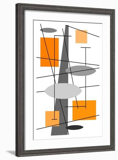 Rauth in Orange-Tonya Newton-Framed Art Print