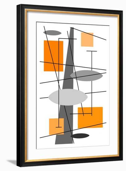 Rauth in Orange-Tonya Newton-Framed Art Print