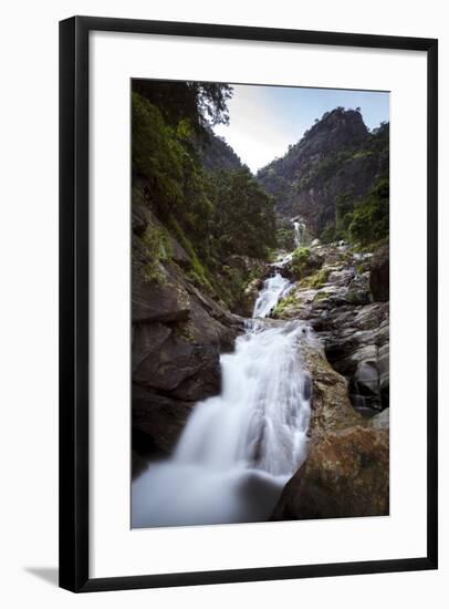 Ravana Falls, Ella, Sri Lanka, Asia-Charlie-Framed Photographic Print