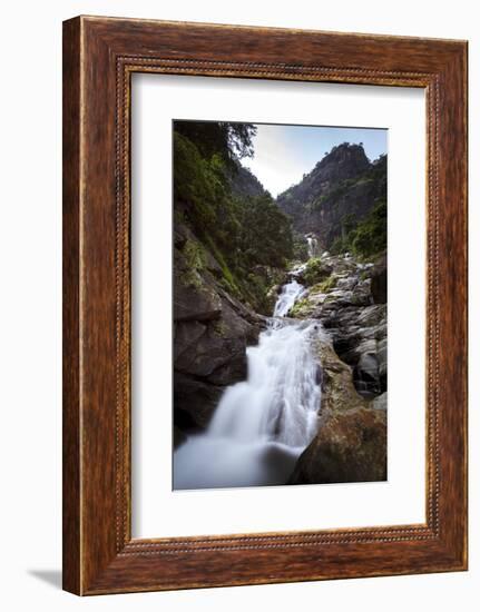 Ravana Falls, Ella, Sri Lanka, Asia-Charlie-Framed Photographic Print