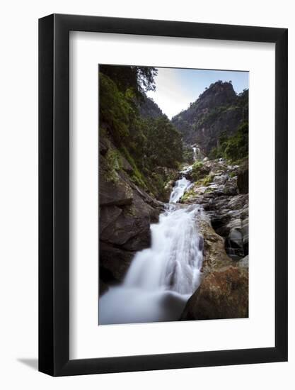 Ravana Falls, Ella, Sri Lanka, Asia-Charlie-Framed Photographic Print