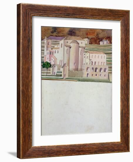 Ravello, C.1930-John Armstrong-Framed Giclee Print