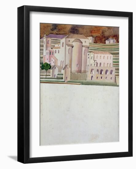 Ravello, C.1930-John Armstrong-Framed Giclee Print