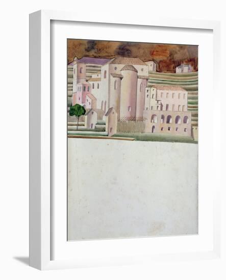 Ravello, C.1930-John Armstrong-Framed Giclee Print