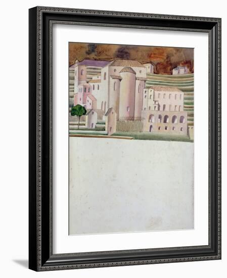 Ravello, C.1930-John Armstrong-Framed Giclee Print