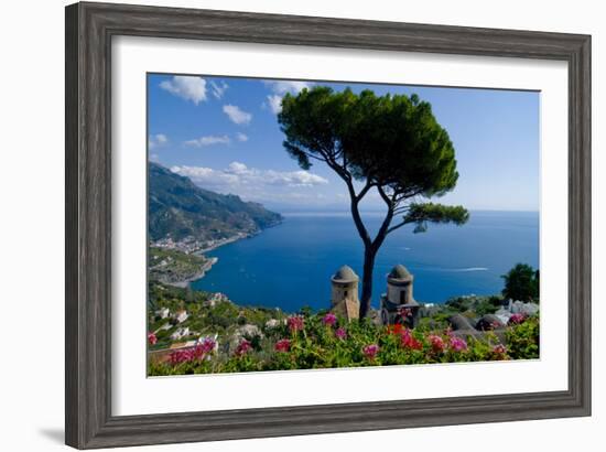 Ravello Villa Rufolo Amalfi Coast-Charles Bowman-Framed Photographic Print