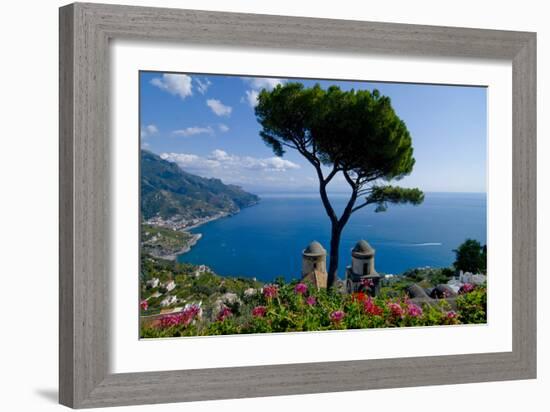 Ravello Villa Rufolo Amalfi Coast-Charles Bowman-Framed Photographic Print