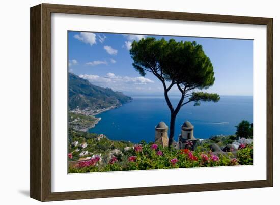 Ravello Villa Rufolo Amalfi Coast-Charles Bowman-Framed Photographic Print