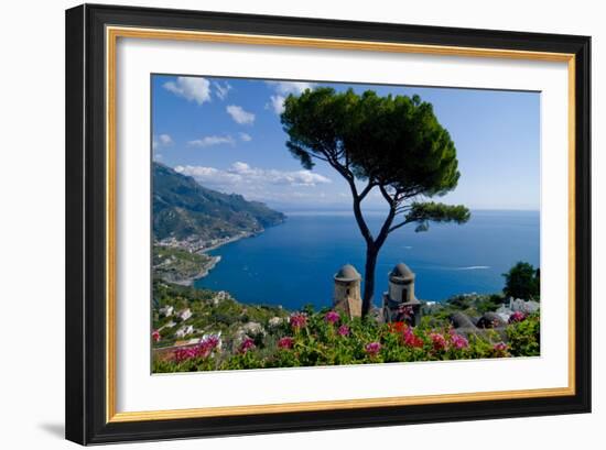 Ravello Villa Rufolo Amalfi Coast-Charles Bowman-Framed Photographic Print