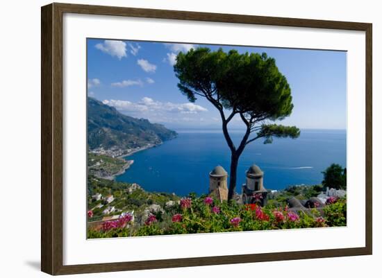 Ravello Villa Rufolo Amalfi Coast-Charles Bowman-Framed Photographic Print