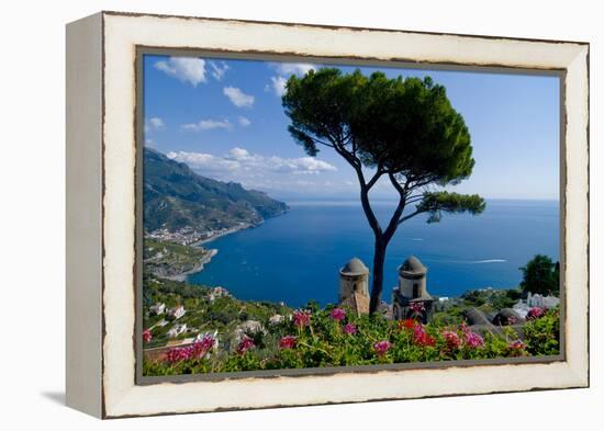 Ravello Villa Rufolo Amalfi Coast-Charles Bowman-Framed Premier Image Canvas