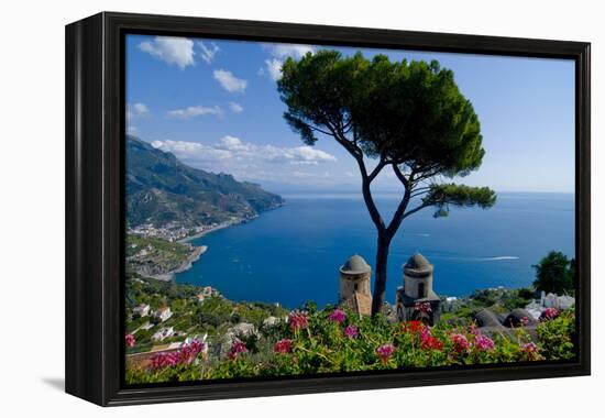 Ravello Villa Rufolo Amalfi Coast-Charles Bowman-Framed Premier Image Canvas