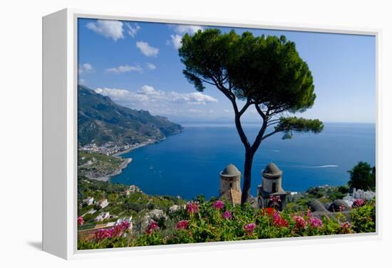 Ravello Villa Rufolo Amalfi Coast-Charles Bowman-Framed Premier Image Canvas