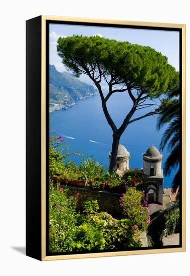 Ravello Villa Rufolo Amalfi Coast-Charles Bowman-Framed Premier Image Canvas