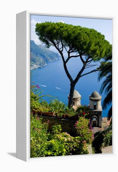 Ravello Villa Rufolo Amalfi Coast-Charles Bowman-Framed Premier Image Canvas