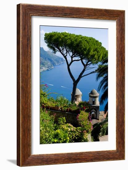 Ravello Villa Rufolo Amalfi Coast-Charles Bowman-Framed Photographic Print