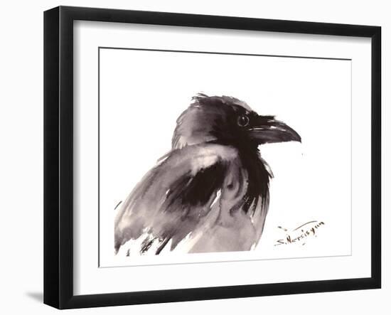 Raven 2-Suren Nersisyan-Framed Art Print