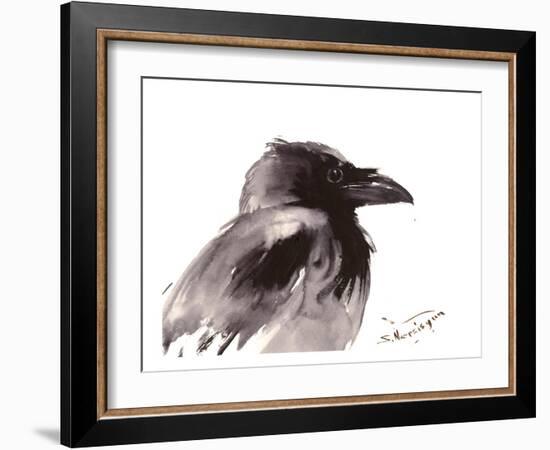 Raven 2-Suren Nersisyan-Framed Art Print