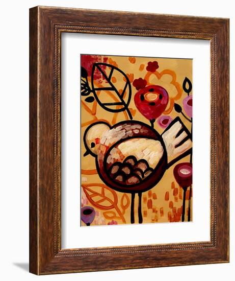 Raven Blossoms-Natasha Wescoat-Framed Giclee Print