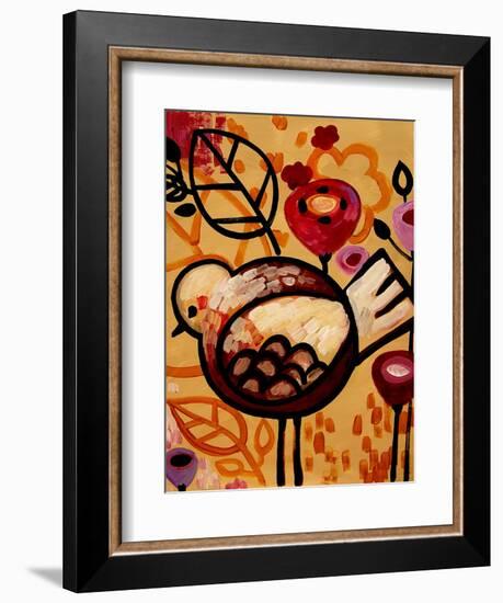 Raven Blossoms-Natasha Wescoat-Framed Giclee Print