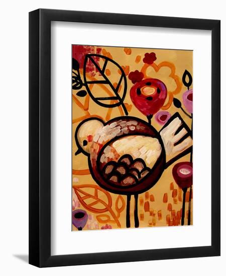 Raven Blossoms-Natasha Wescoat-Framed Giclee Print