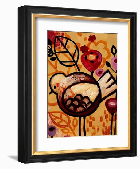 Raven Blossoms-Natasha Wescoat-Framed Giclee Print