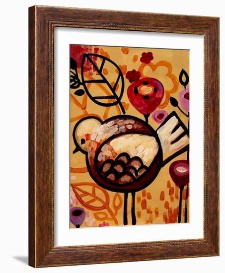 Raven Blossoms-Natasha Wescoat-Framed Giclee Print