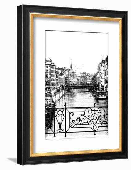 Raven Bridge-Philippe Sainte-Laudy-Framed Photographic Print