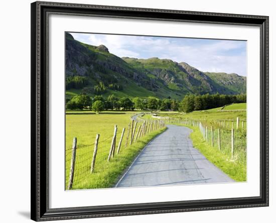 Raven Crag, Langdale Pikes, Lake District National Park, Cumbria, England, United Kingdom, Europe-Jeremy Lightfoot-Framed Photographic Print