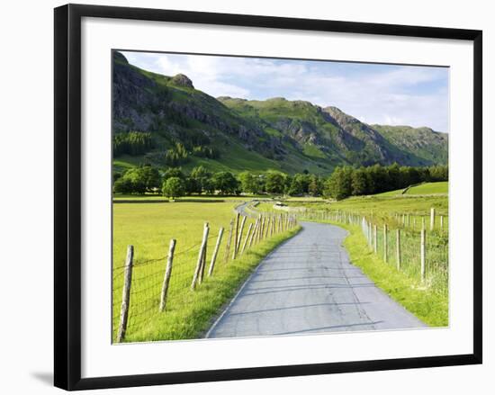 Raven Crag, Langdale Pikes, Lake District National Park, Cumbria, England, United Kingdom, Europe-Jeremy Lightfoot-Framed Photographic Print