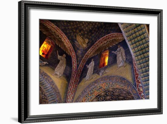 Ravenna Italy Mausoleo Di Galla Placidia-Charles Bowman-Framed Photographic Print