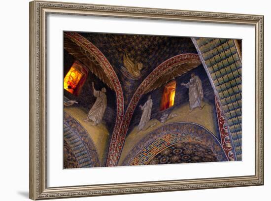 Ravenna Italy Mausoleo Di Galla Placidia-Charles Bowman-Framed Photographic Print