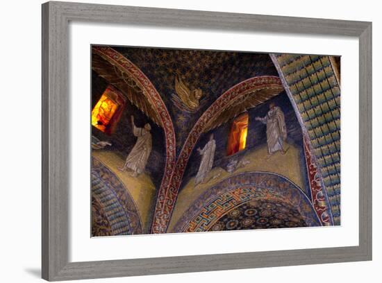 Ravenna Italy Mausoleo Di Galla Placidia-Charles Bowman-Framed Photographic Print