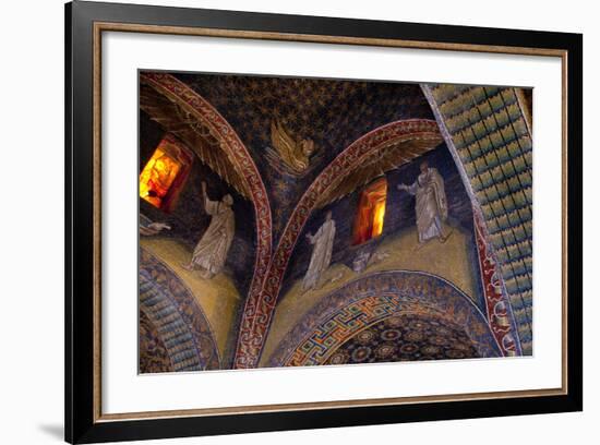 Ravenna Italy Mausoleo Di Galla Placidia-Charles Bowman-Framed Photographic Print