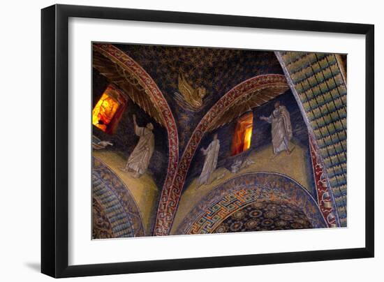 Ravenna Italy Mausoleo Di Galla Placidia-Charles Bowman-Framed Photographic Print